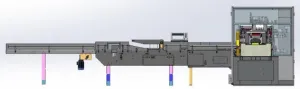structure of paper napkin packing machine