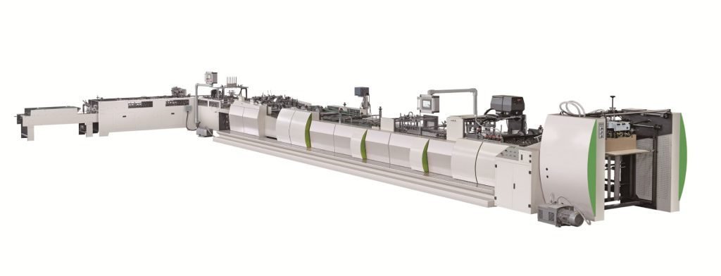 CTI 228 Fully Auto sheet Feeding Paper bag making Machine apperance
