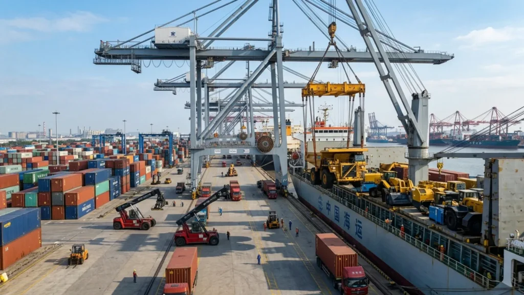 equipment logistics from China 