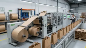 paper bag making machine guide