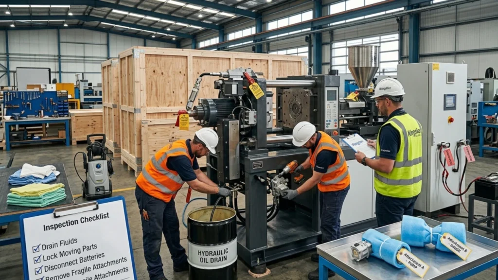 packing machinery sea freight 