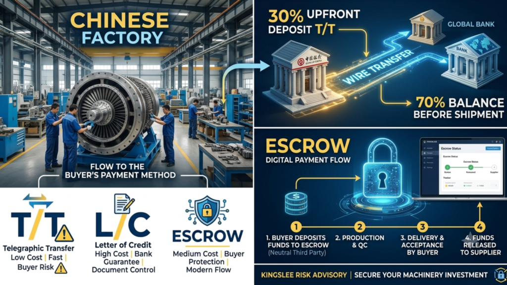 payment terms machinery China